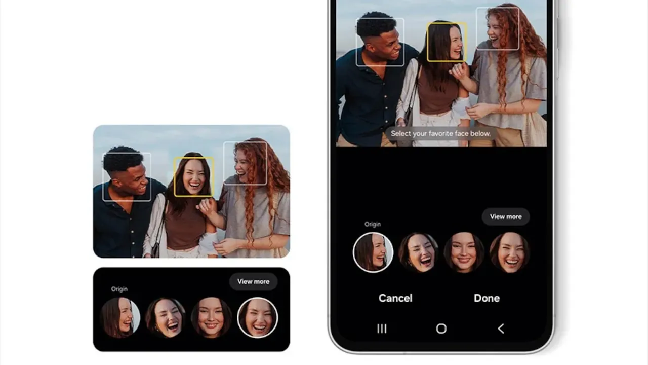 Samsung добавила Best Face AI в Galaxy S24 и S23