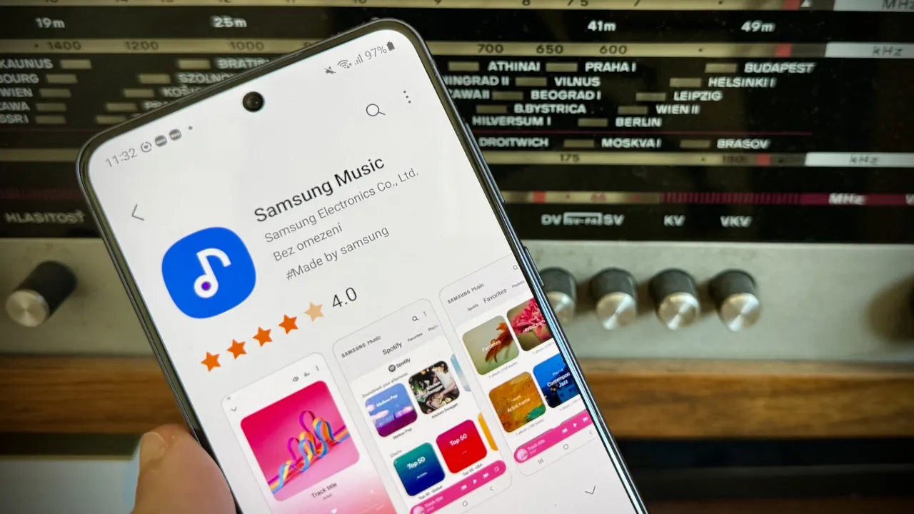 Samsung Music: новое обновление с настройкой прозрачности
