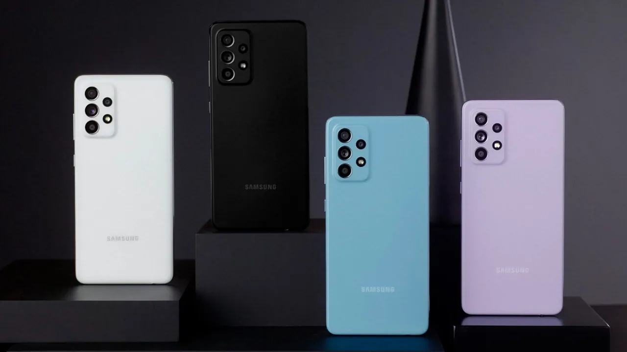Galaxy A52: обновление ПО (март 2025, Европа)