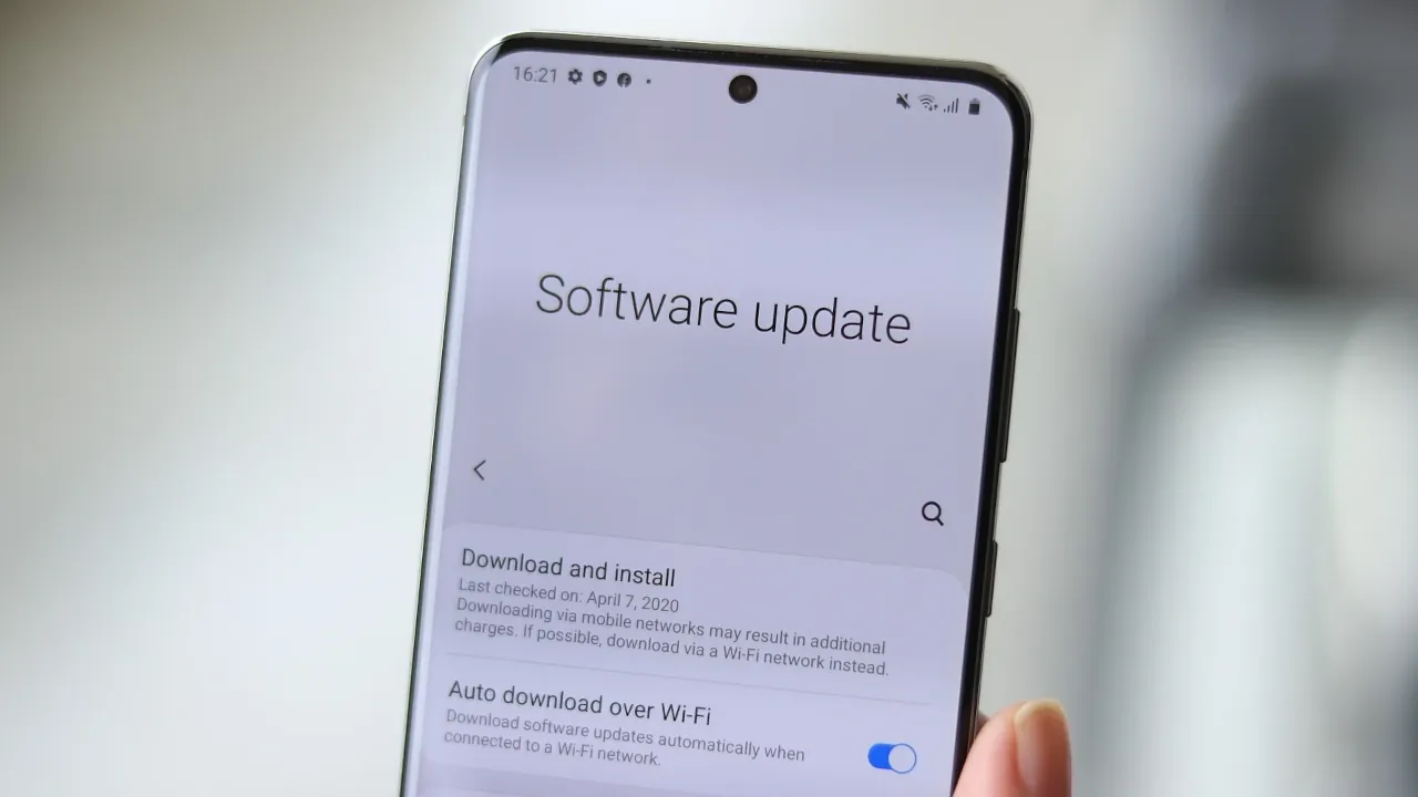 Samsung обновляет приложение Software Update