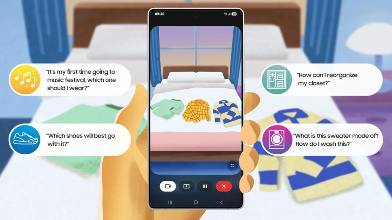 Samsung представила Gemini Live, ИИ для Galaxy S25