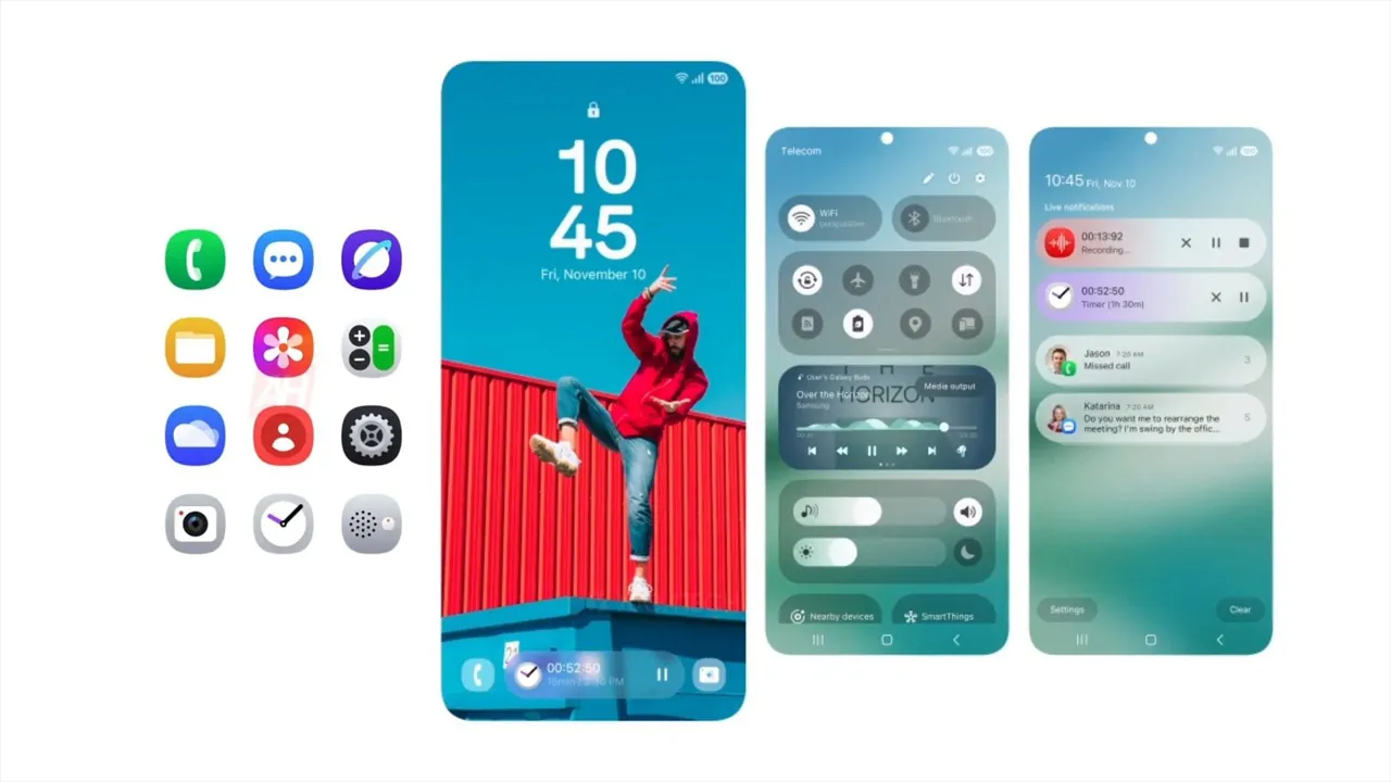 Новые функции Samsung One UI 7.0 с Galaxy AI