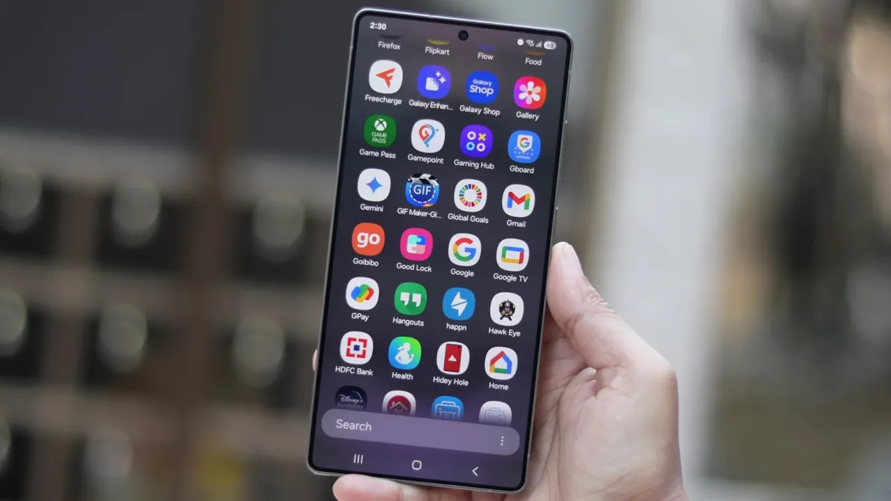 Как вернуть старый интерфейс в One UI 7: меню и уведомления