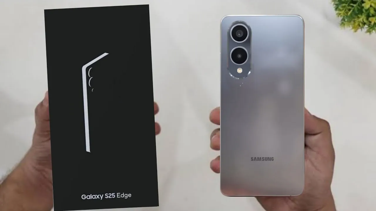Samsung Galaxy S25 Edge: изящный дизайн и мощная камера