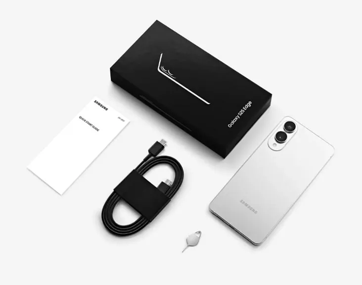 Samsung Galaxy S25 Edge распаковка