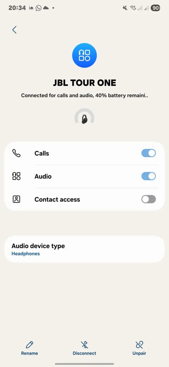Samsung One UI 8 интерфейс подключения устройств