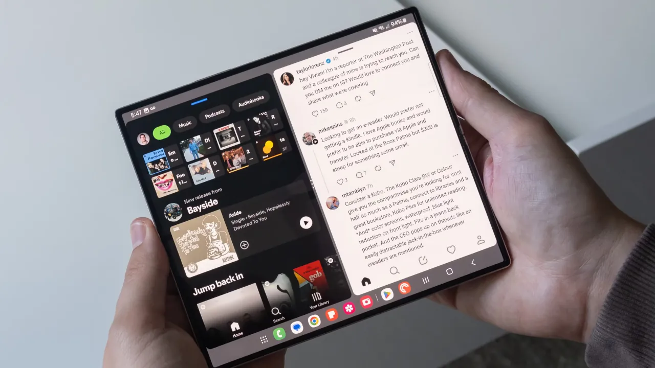 Новая функция Galaxy AI Window появится в One UI 8