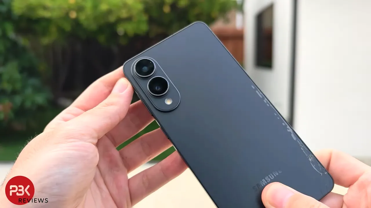 Samsung Galaxy S25 Edge тест на падение