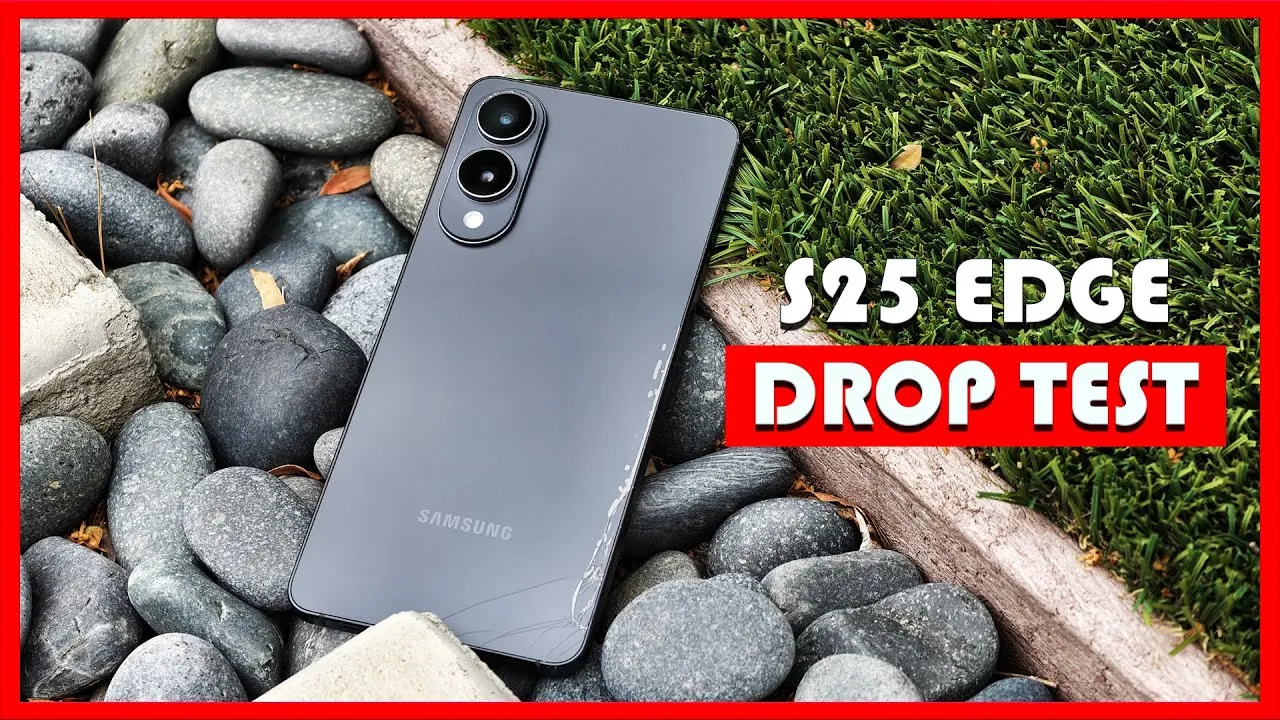 Samsung Galaxy S25 Edge: тонкий, но уязвимый к падениям
