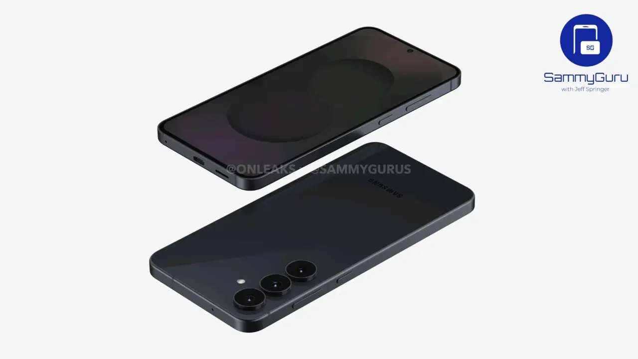Samsung Galaxy S25 FE дизайн, CAD рендер