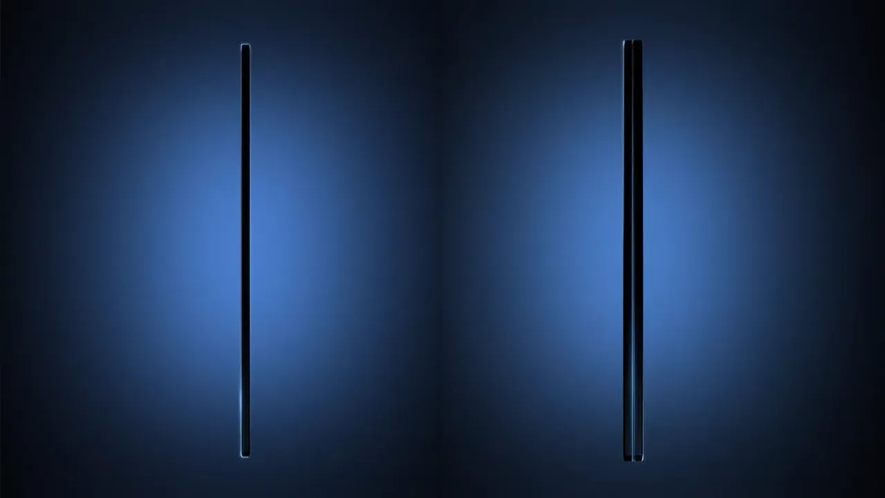 Samsung Galaxy Z Fold 7 тонкий