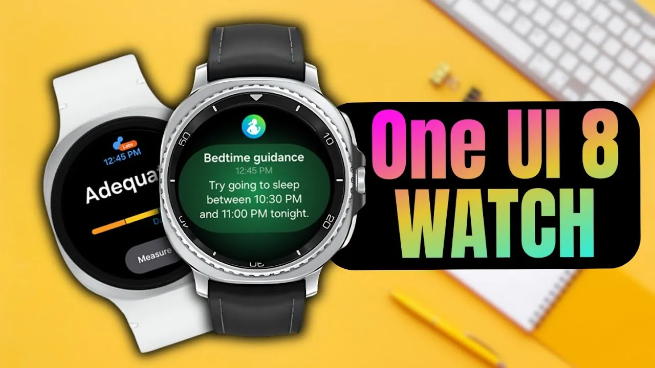 Samsung One UI 8 Watch Beta выходит уже совсем скоро