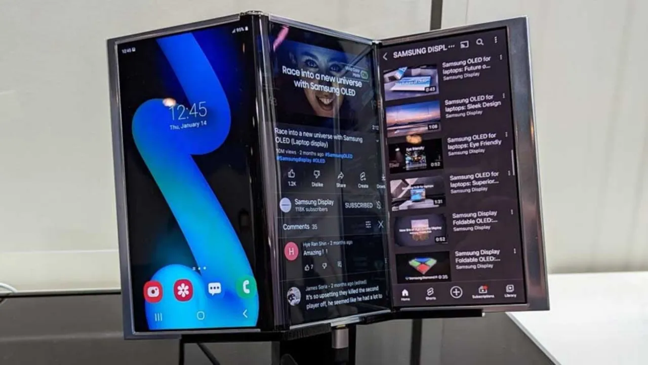 Samsung готовит Tri-Fold смартфон с зарядкой 25 Вт