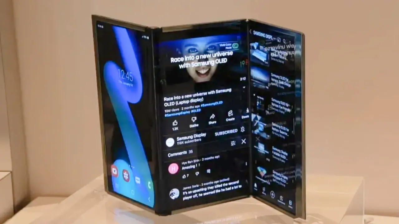 Samsung представит Tri-Fold смартфон на Galaxy Unpacked