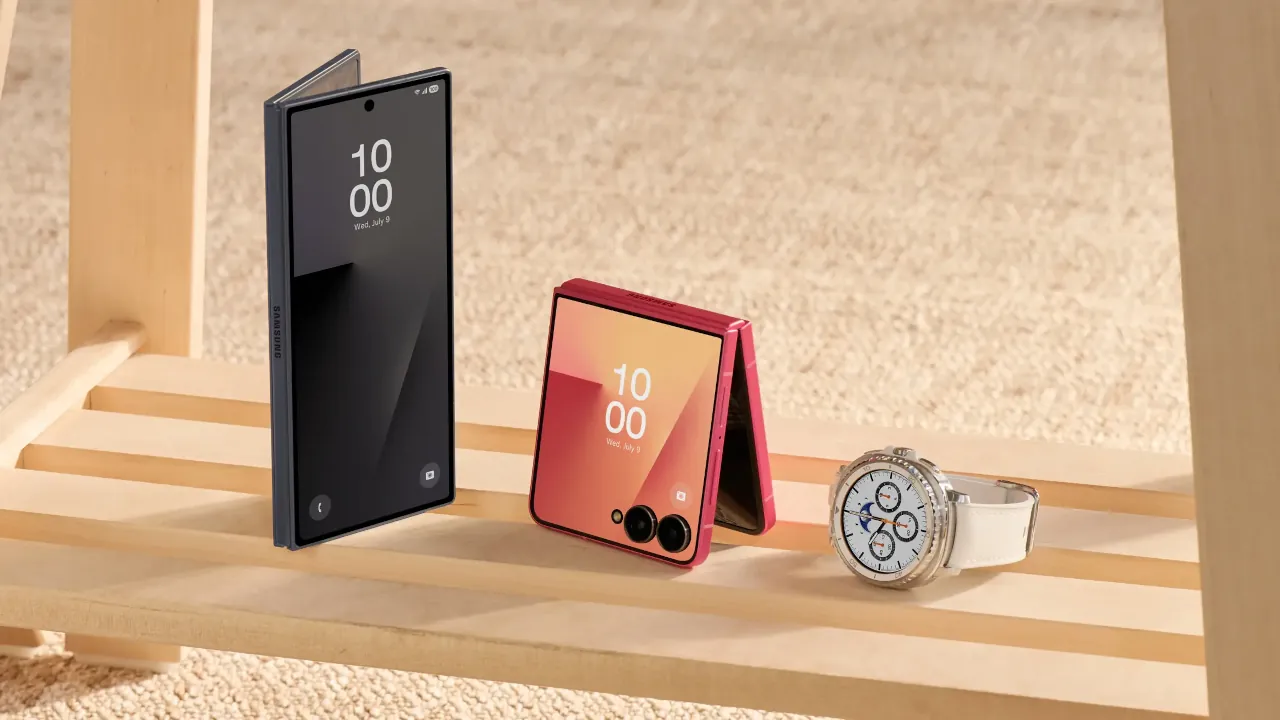 Samsung запустила Fold 7, Flip 7 и Watch 8 по всему миру