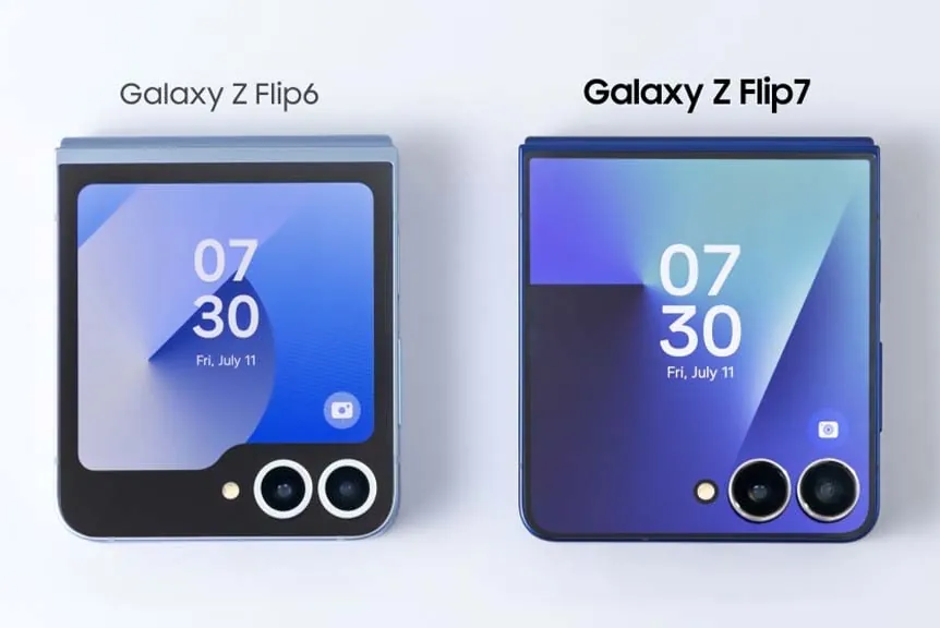 Samsung Galaxy Z Flip6 vs Galaxy Z Flip7