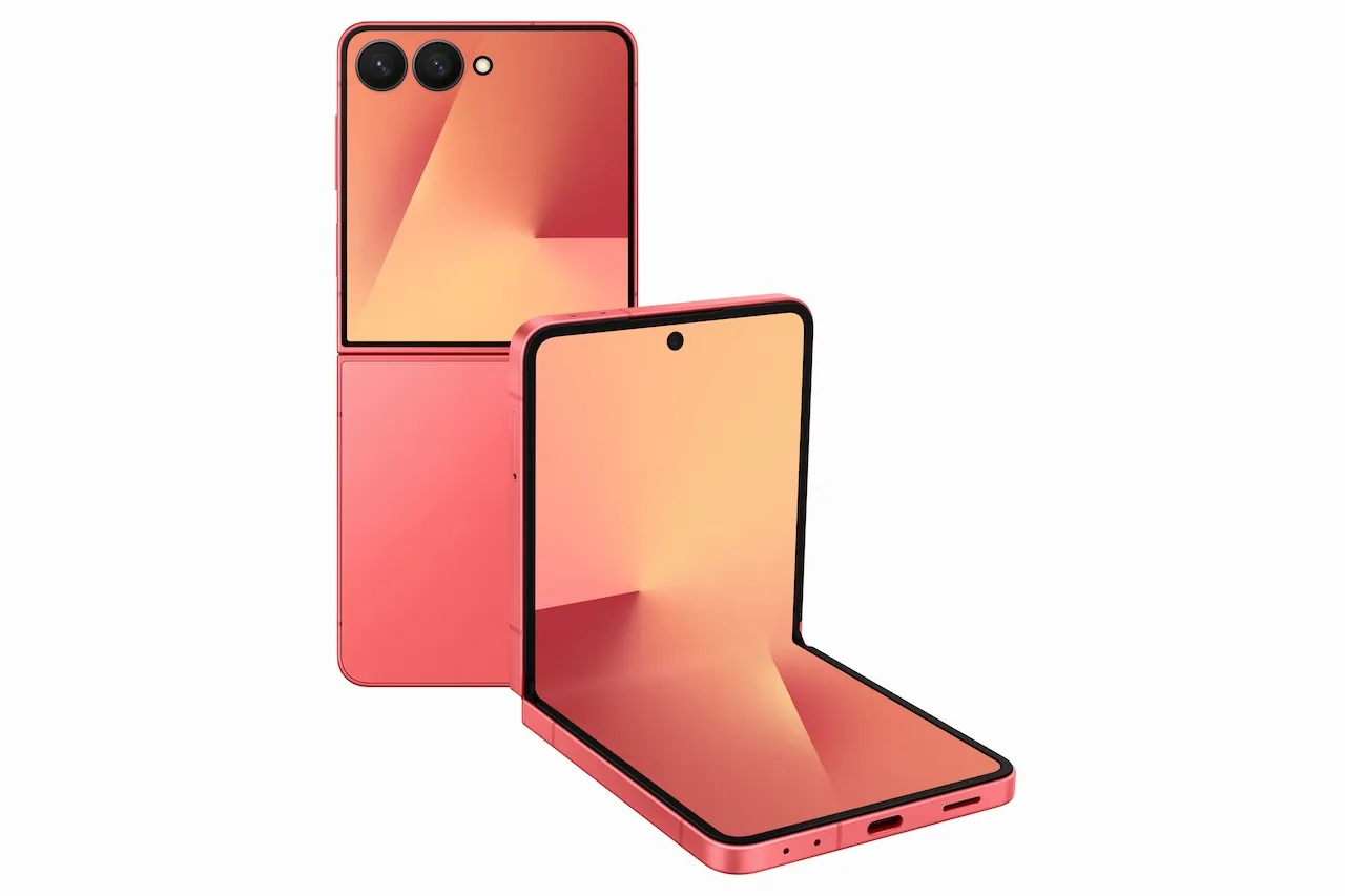 Samsung Galaxy Z Flip 7 внешний и внутренний экран