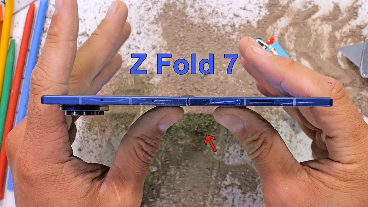 Samsung Galaxy Z Fold 7: проверка на прочность